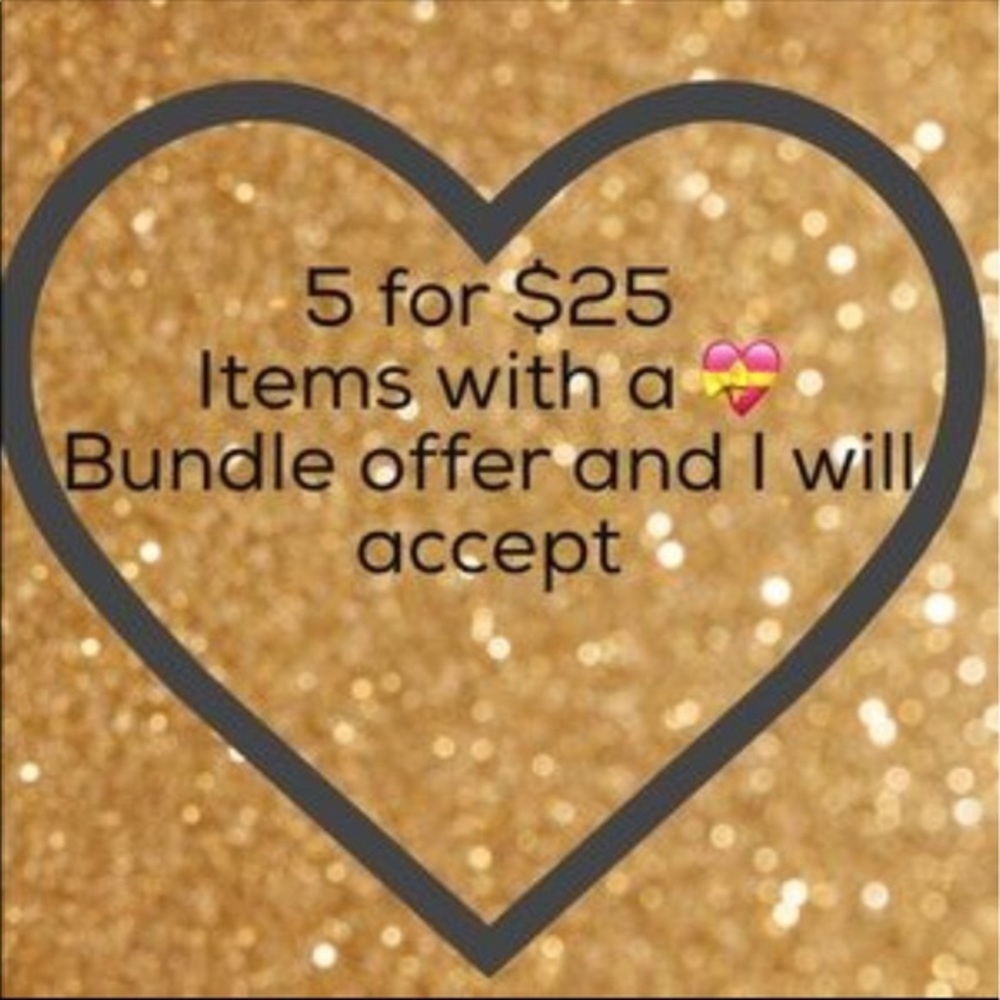 5 for 25 sale!